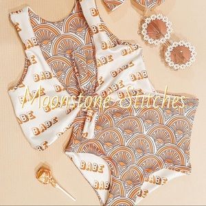 Bathing suit 9-12M